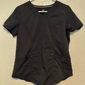 Small Gray ScrubStar Top